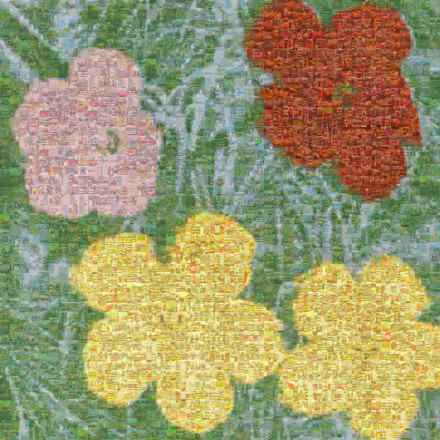 Flowers II 65 Mosaico