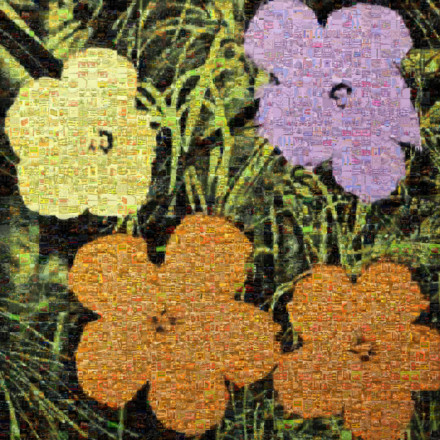 Flowers ii 67 Mosaic