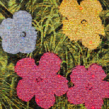 Flowers ii 73 Mosaic